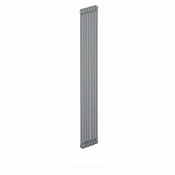Стальной трубчатый радиатор Rifar Tubog 2180/6 боковое подключение титан