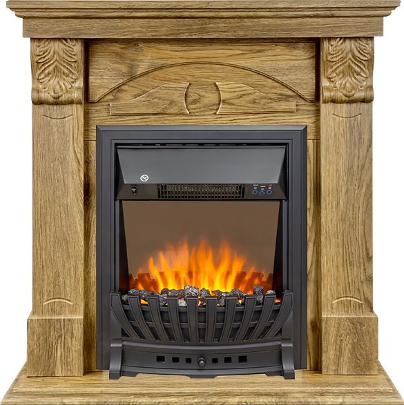 Каминокомплект Royal Flame Dublin RUSTIC (Разборный) с очагом Aspen дуб натуральный — фото 1