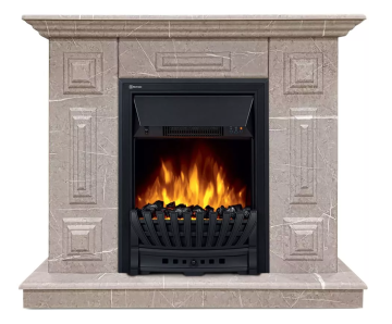 Каминокомплект Хорошие Камины Юпитер с очагом Electrolux Classic EFP/P-1020LS мрамор