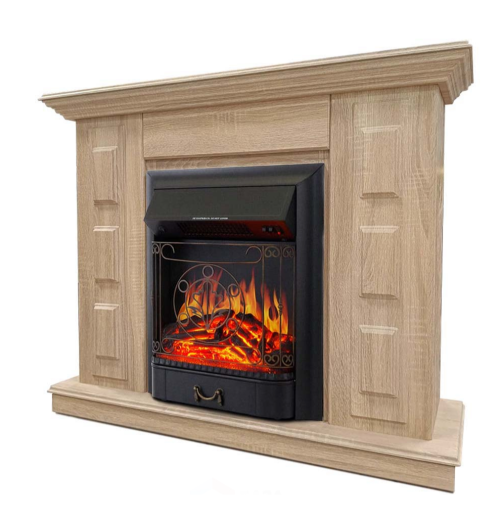 Каминокомплект Хорошие Камины Юпитер с очагом Royal Flame Majestic FX Black сосна — фото 2