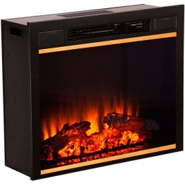 Каминокомплект Interflame Экстер темный дуб с очагом Sirius 30 LED FX Brass