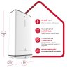 Накопительный электрический водонагреватель Ariston VELIS TECH ABSE DRY 80