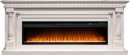 Каминокомплект Royal Flame Dallas с очагом Vision 60 LED слоновая кость с патиной — фото 1