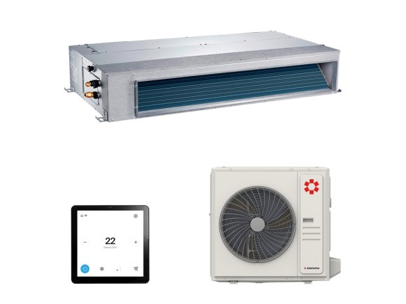 Канальная сплит-система Kentatsu KSMB165HZRN1W/KSUNB165HZRN3 Komasu