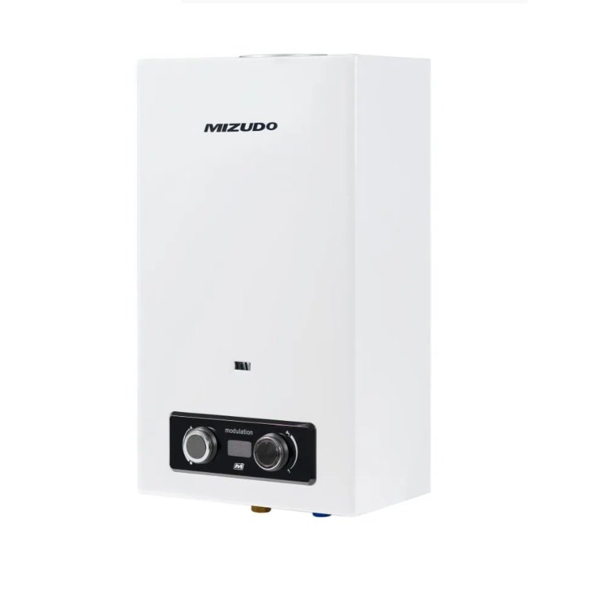 Газовый проточный водонагреватель Mizudo Perl Plus ВПГ 2-10 MM 20 кВт Oxygen free Euro MM — фото 3