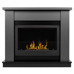 Каминокомплект Firelight Canto Long+BFP/P-1015 XS графит/черный