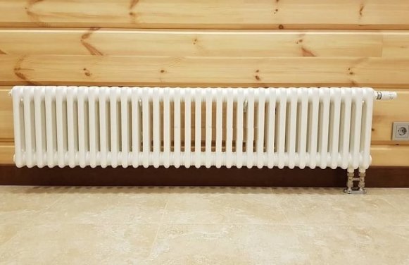 Изображение товара Стальной трубчатый радиатор Zehnder Charleston 8 секций нижнее подключение Германия