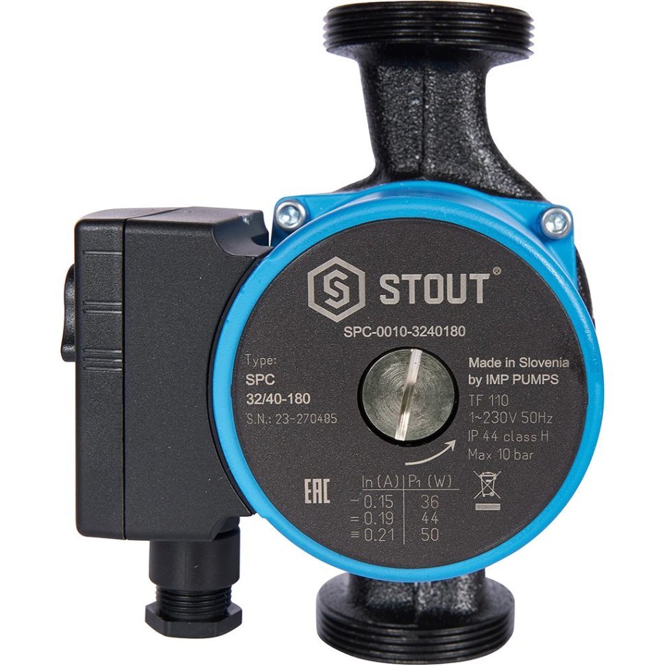 Циркуляционный насос Stout 32/40-180 SPC-0010-3240180 — фото 1