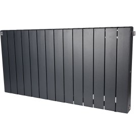 Биметаллический радиатор отопления Rifar Supremo Ventil SVR 500 нижнее правое подключение 14 секций титан