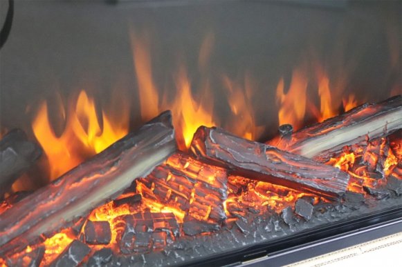 Каминокомплект Royal Flame Dallas с очагом Vision 60 LOG LED слоновая кость с патиной