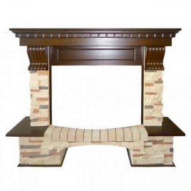 Портал Royal Flame Pierre Luxe сланец под очаг Dioramic 25 FX