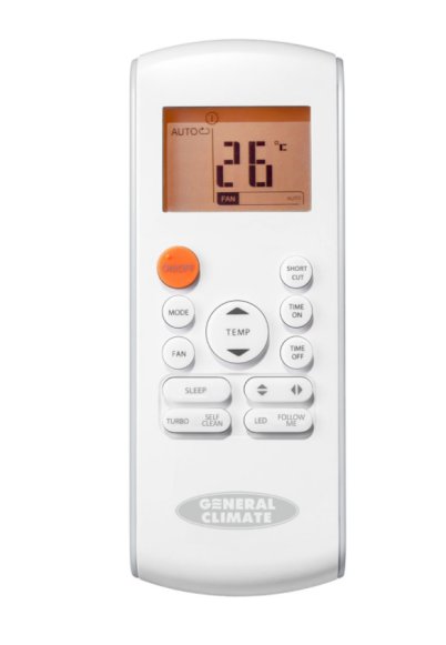 Сплит-система General Climate GC-RE12HR/GU-RE12H Pulsar Inverter