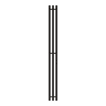 Электрический полотенцесушитель Primoclima Sol R C E Black 150*12 3