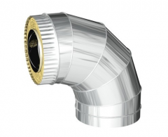 Сэндвич-отвод угол 90° Ф150х210