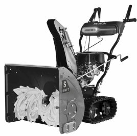 Снегоуборщик бензиновый Hyundai S 6165-T, 6.5 л.с. гусеничный