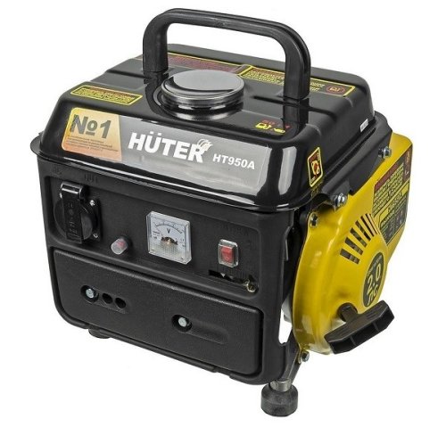 Бензиновый электрогенератор Huter HT950A — фото 1