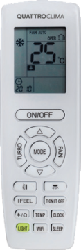 Сплит-система Quattroclima QV-LA09WAE/QN-LA09WAE Lanterna