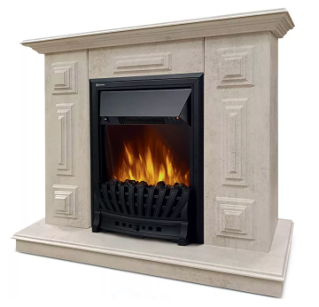Каминокомплект Хорошие Камины Юпитер с очагом Electrolux Classic EFP/P-1020LS цемент