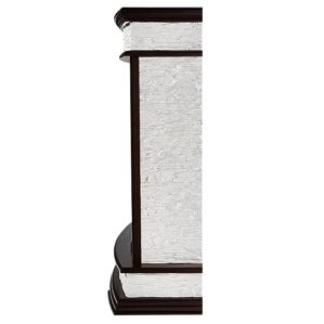 Каминокомплект Firelight Scala Classic с очагом Electrolux EFP/P-1020LS сланец скалистый белый/тёмный дуб