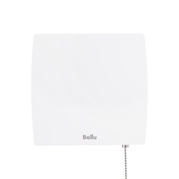 Вентилятор вытяжной Ballu BAF-SL 100 VP с обратным клапаном и тяговым выключателем