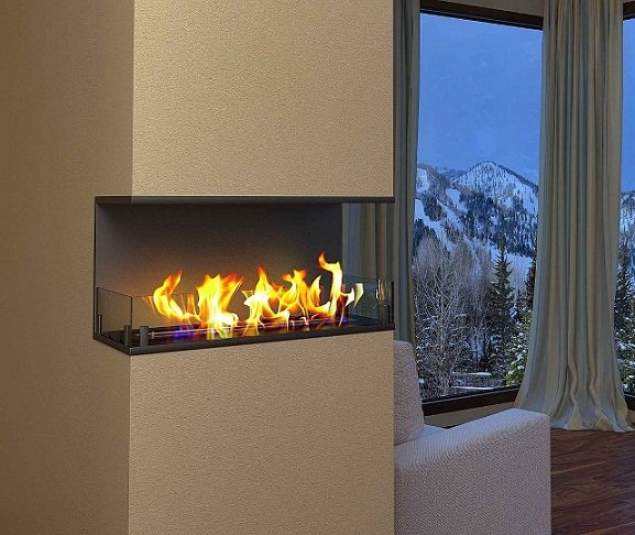 Биокамин торцевой Zefire Standart 500