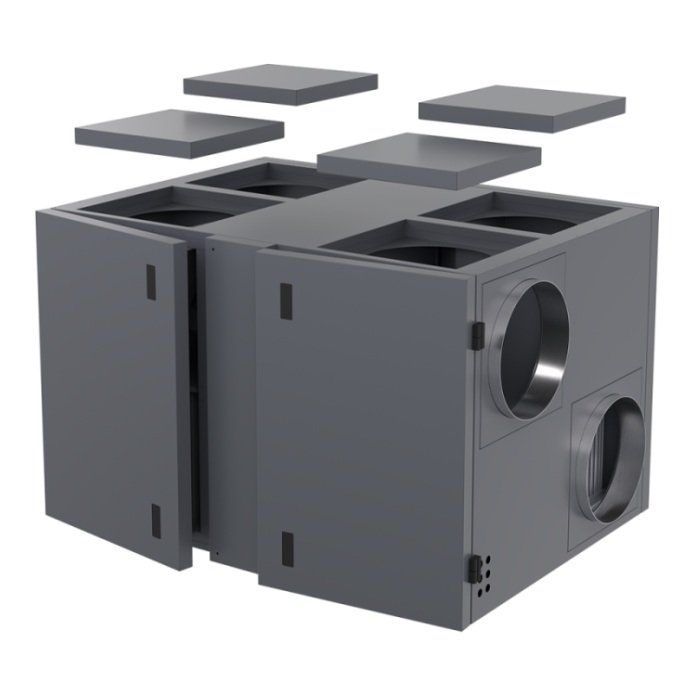 Приточно-вытяжная установка Zilon ZPVR-N 1200 UEL EC A