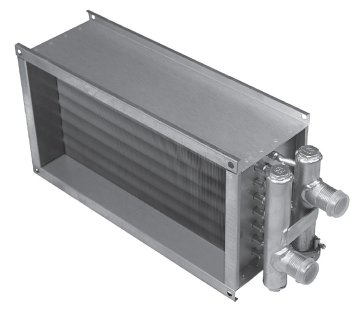 Водяной нагреватель Shuft WHR 600х350-3