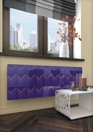 Настенный дизайн-конвектор Varmann Glasskon GLK H W V 80.180.1520 горизонтальный