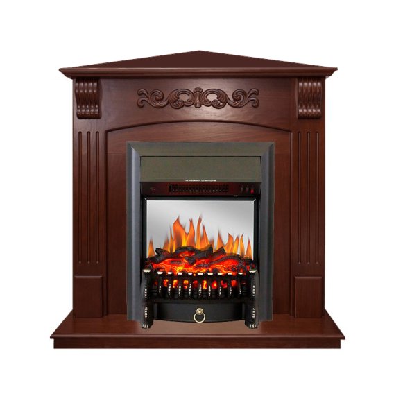 Каминокомплект Royal Flame Sorrento угловой c очагом Fobos FX M Black