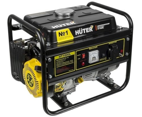 Бензиновый электрогенератор Huter HT1000L — фото 2