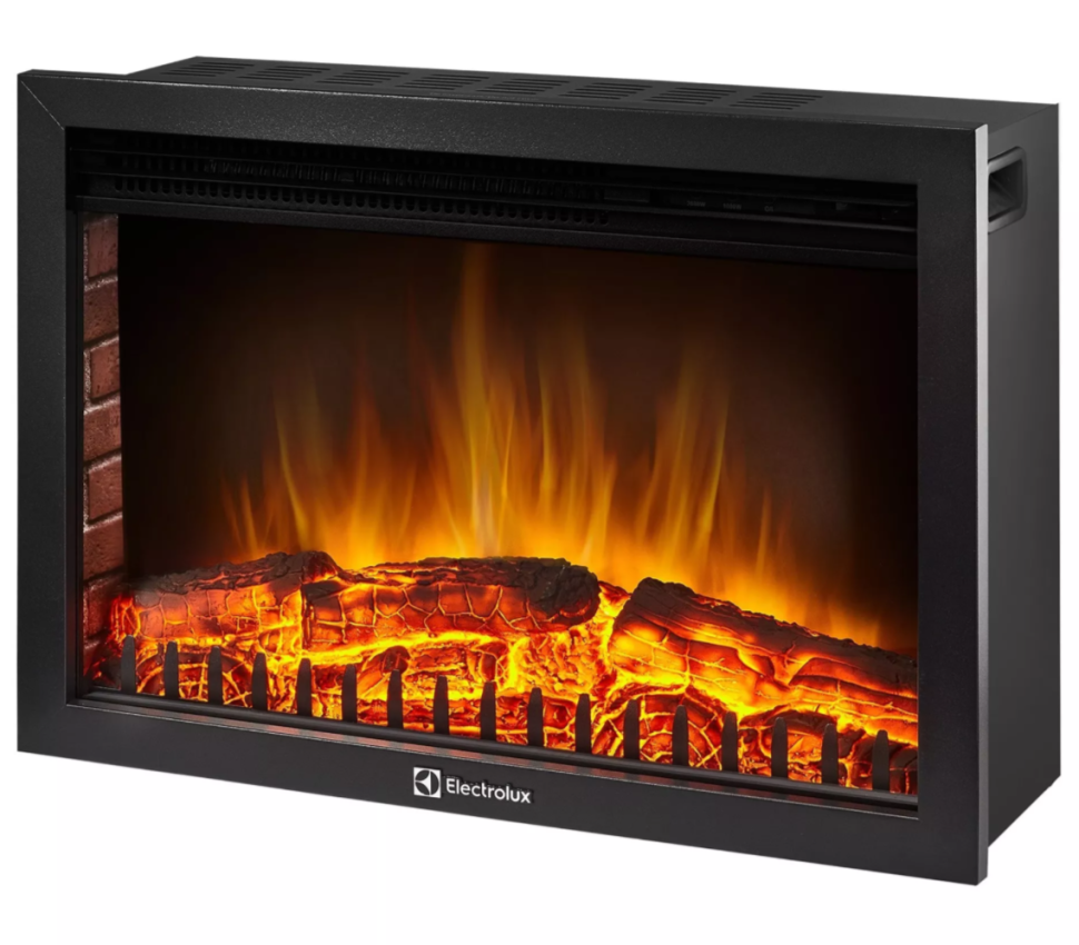 Каминокомплект Хорошие Камины Юпитер с очагом Electrolux EFP/P-2520LS белое дерево — фото 5
