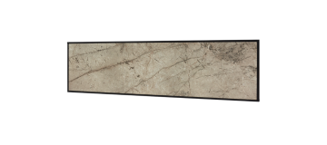 Отопительная панель Stout Grey Stone SCT 120*30 серый гранит/черный корпус