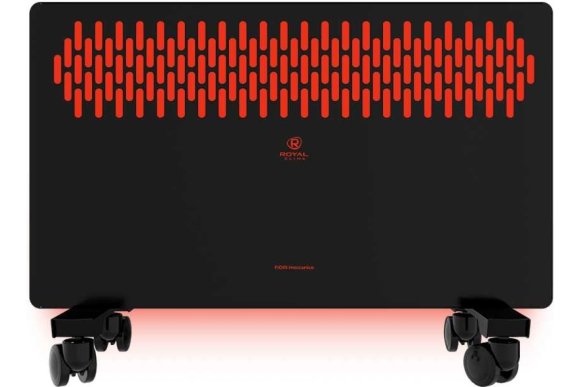 Изображение товара Электрический конвектор Royal Clima Fiori Meccanico 2000 Вт настенный и напольный черный