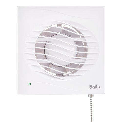 Вентилятор вытяжной Ballu BAF-AR 120 VP с обратным клапаном и тяговым выключателем — фото 1