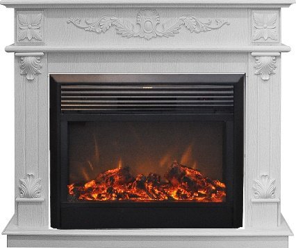 Каминокомплект RealFlame Philadelphia 25,5/26 WT с очагом MoonBlaze LUX Black
