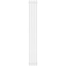 Стальной трубчатый радиатор Stout Tube QV40-1750-4 R Quadro RAL1T104S9016 белый муар