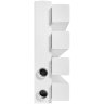 Стальной трубчатый радиатор Stout Tube QV40-1750-4 R Quadro RAL1T104S9016 белый муар