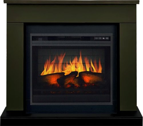 Каминокомплект Royal Flame Bergen 23 (Разборный) с очагом Vision 23 EF LED 3D FX темная олива — фото 1