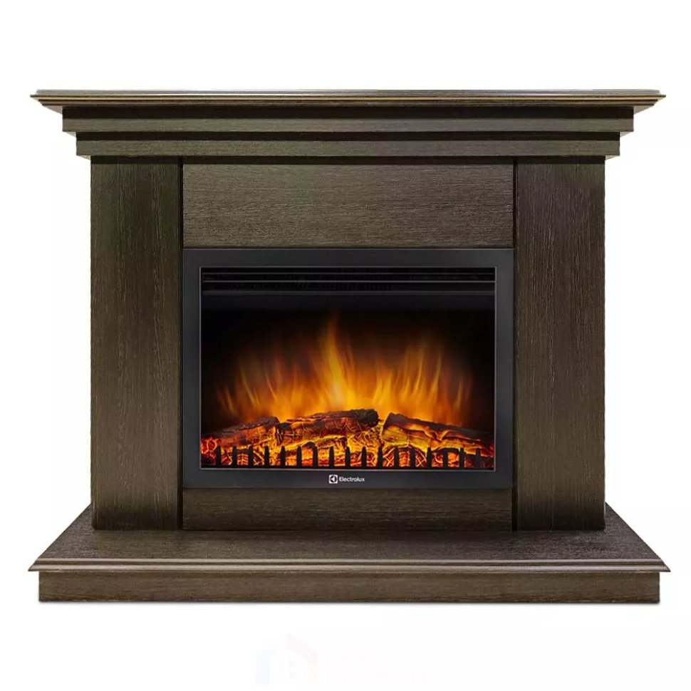 Каминокомплект Хорошие Камины Марс с очагом Electrolux EFP/P-2520LS венге — фото 1