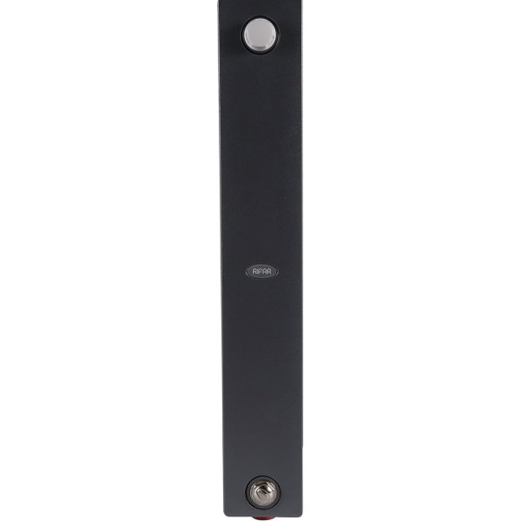 Биметаллический радиатор отопления Rifar Supremo Ventil SVR 500 нижнее правое подключение 4 секции титан