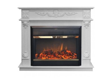 Каминокомплект RealFlame Philadelphia 25,5/26 WT с очагом MoonBlaze LUX Brass