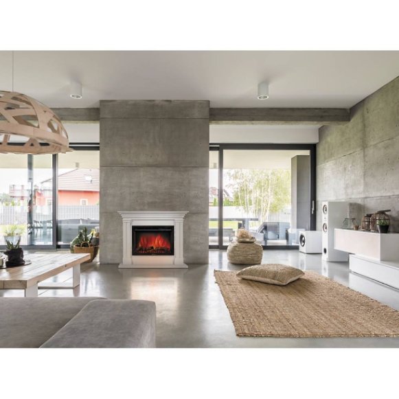 Каминокомплект Firelight Castello 30 с очагом Electrolux EFP/P-3020LS белый