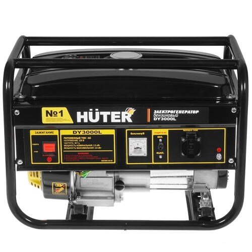 Бензиновый электрогенератор Huter DY3000L — фото 3