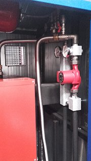 Твердотопливный наружный котел Буржуй-К Т-12АМК