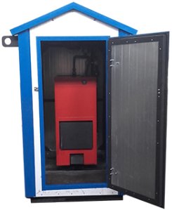 Твердотопливный наружный котел Буржуй-К Т-12АМК