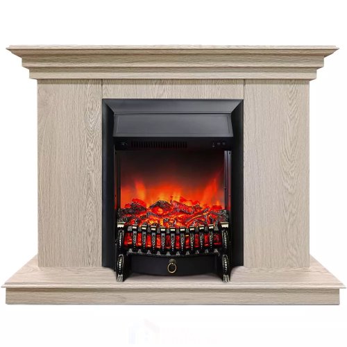 Каминокомплект Хорошие Камины Марс с очагом RealFlame Fobos Lux Black сосна — фото 1
