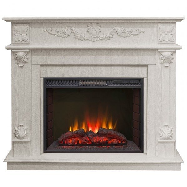 Каминокомплект RealFlame Philadelphia 25,5/26 WT с очагом Sparta 25,5 LED