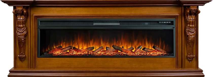 Каминокомплект Royal Flame Sparta с очагом Vision 60 LOG LED орех — фото 1