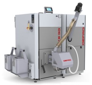 Напольный твердотопливный котел Defro Kompakt Eko Pell 22