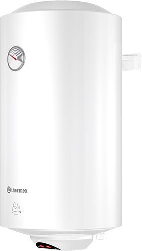 Изображение товара Накопительный электрический водонагреватель Thermex Akvo 50 V Slim белый, 50 л, IPX4, механическое